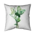 thumbnail image 1 of Begin Home Decor 5541-1818-GA90 18 x 18 in. Tied Up Basil Leaves Bundle-Double Sided Print Indoor Pillow, 1 of 1