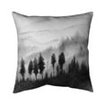 thumbnail image 1 of Begin Home Decor 5541-1818-LA103-1 18 x 18 in. Landscape Mono In Watercolor-Double Sided Print Indoor Pillow, 1 of 1