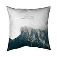 thumbnail image 1 of Begin Home Decor 5541-1818-QU25 18 x 18 in. Just Breathe-Double Sided Print Indoor Pillow, 1 of 1