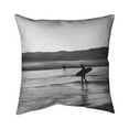 thumbnail image 1 of Begin Home Decor 5541-1818-SP59 18 x 18 in. Surfers-Double Sided Print Indoor Pillow, 1 of 1