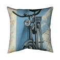 thumbnail image 1 of Begin Home Decor 5541-1818-TR60 18 x 18 in. Abandoned Bicycle-Double Sided Print Indoor Pillow, 1 of 1