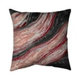 thumbnail image 1 of Begin Home Decor 5541-2020-AB41-1 20 x 20 in. Red Wave-Double Sided Print Indoor Pillow, 1 of 1
