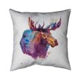 thumbnail image 1 of Begin Home Decor 5541-2020-AN254 20 x 20 in. Abstract Moose-Double Sided Print Indoor Pillow, 1 of 1