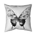 thumbnail image 1 of Begin Home Decor 5541-2020-AN467 20 x 20 in. Black Butterfly Sketch-Double Sided Print Indoor Pillow, 1 of 1