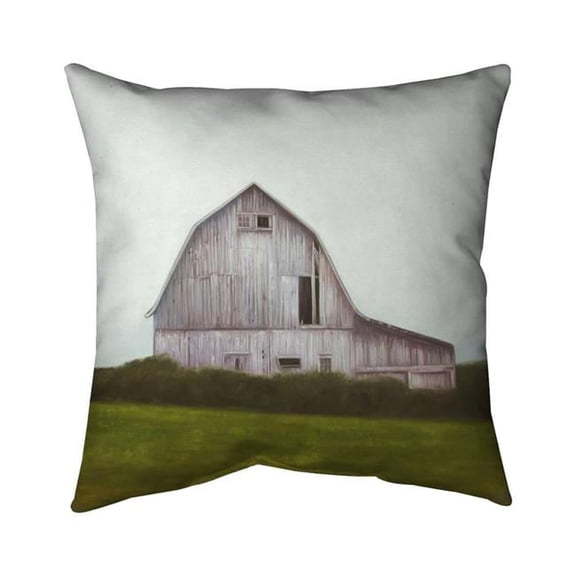 Begin Home Decor 5541-2020-AR3 20 x 20 in. Rustic Barn-Double Sided Print Indoor Pillow