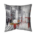 thumbnail image 1 of Begin Home Decor 5541-2020-CI19 20 x 20 in. Abstract Cloudy City Street-Double Sided Print Indoor Pillow, 1 of 1