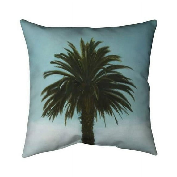 Begin Home Decor 5541-2020-CO162 20 x 20 in. Tropical Palm-Double Sided Print Indoor Pillow