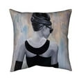 thumbnail image 1 of Begin Home Decor 5541-2020-FI17 20 x 20 in. Actress Audrey Hepburn-Double Sided Print Indoor Pillow, 1 of 1