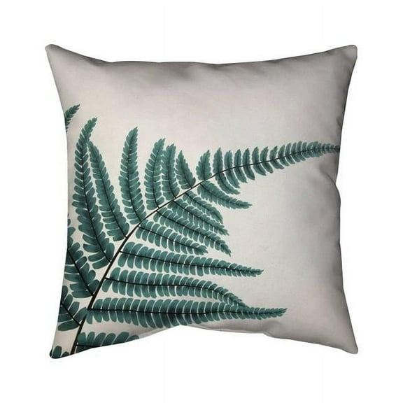 Begin Home Decor 5541-2020-FL261 20 x 20 in. Fern-Double Sided Print Indoor Pillow