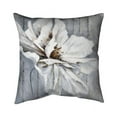 thumbnail image 1 of Begin Home Decor 5541-2020-FL91 20 x 20 in. Flower on Wood-Double Sided Print Indoor Pillow, 1 of 1