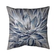 thumbnail image 1 of Begin Home Decor 5541-2020-FL95 20 x 20 in. Blue & Grey Flower-Double Sided Print Indoor Pillow, 1 of 1