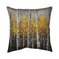 thumbnail image 1 of Begin Home Decor 5541-2020-LA31-1 20 x 20 in. Sunny Birch Trees-Double Sided Print Indoor Pillow, 1 of 1