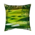 thumbnail image 1 of Begin Home Decor 5541-2020-LA83 20 x 20 in. Big Golf Course-Double Sided Print Indoor Pillow, 1 of 1