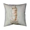 thumbnail image 1 of Begin Home Decor 5541-2020-SL19 20 x 20 in. Stacked Cups-Double Sided Print Indoor Pillow, 1 of 1