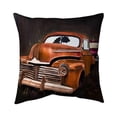 thumbnail image 1 of Begin Home Decor 5541-2020-TR67 20 x 20 in. Old Car Crash-Double Sided Print Indoor Pillow, 1 of 1