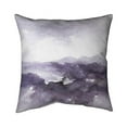 thumbnail image 1 of Begin Home Decor 5541-2626-AB72 26 x 26 in. Purple Cloud-Double Sided Print Indoor Pillow, 1 of 1