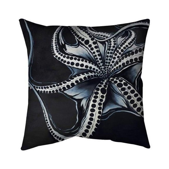Begin Home Decor 5541-2626-AN336-1 26 x 26 in. Octopus Tentacle-Double Sided Print Indoor Pillow