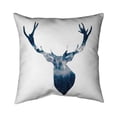 thumbnail image 1 of Begin Home Decor 5541-2626-AN468 26 x 26 in. Deer Head Landscape-Double Sided Print Indoor Pillow, 1 of 1