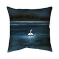 thumbnail image 1 of Begin Home Decor 5541-2626-AN522 26 x 26 in. Beautiful Swan-Double Sided Print Indoor Pillow, 1 of 1
