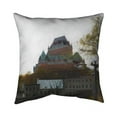 thumbnail image 1 of Begin Home Decor 5541-2626-AR17 26 x 26 in. Le Chgteau De Frontenac In Autumn-Double Sided Print Indoor Pillow, 1 of 1