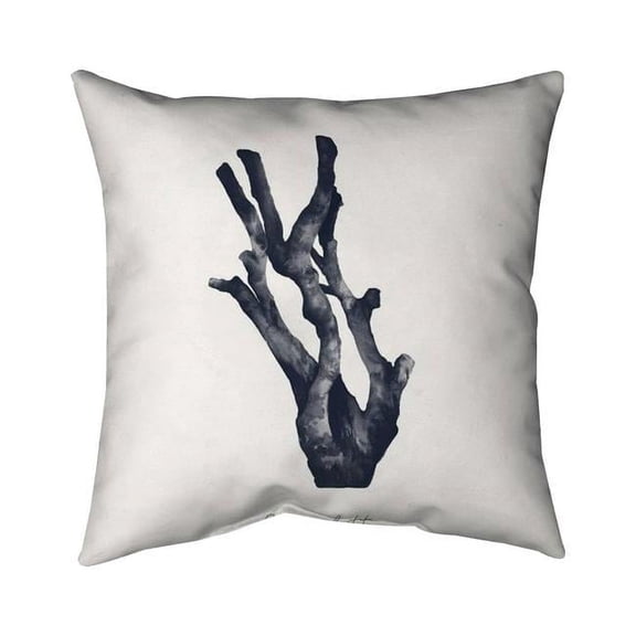 Begin Home Decor 5541-2626-CO55-1 26 x 26 in. Montipora Digitata Coral-Double Sided Print Indoor Pillow