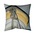 thumbnail image 1 of Begin Home Decor 5541-2626-CO82-1 26 x 26 in. The Yellow Boat-Double Sided Print Indoor Pillow, 1 of 1
