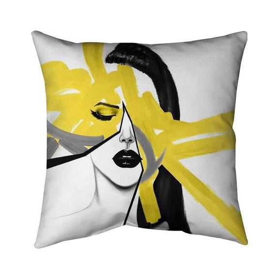 Begin Home Decor 5541-2626-FI28-2 26 x 26 in. Beauty Divided-Double Sided Print Indoor Pillow