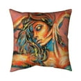 thumbnail image 1 of Begin Home Decor 5541-2626-FI57 26 x 26 in. Dance The Colors-Double Sided Print Indoor Pillow, 1 of 1