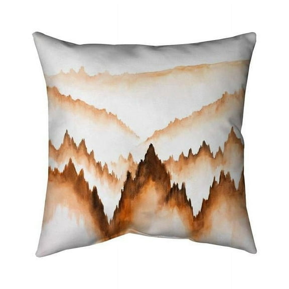 Begin Home Decor 5541-2626-LA117 26 x 26 in. Mountain of Large Fir Trees-Double Sided Print Indoor Pillow