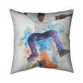 thumbnail image 1 of Begin Home Decor 5541-2626-SP60 26 x 26 in. Skater-Double Sided Print Indoor Pillow, 1 of 1