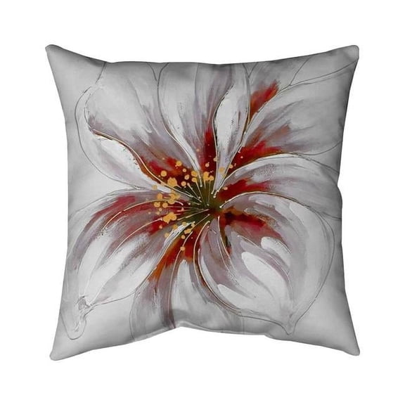 Begin Home Decor 5542-1616-FL166 16 x 16 in. Resplendent Pink Orchid-Double Sided Print Outdoor Pillow Cover