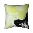 thumbnail image 1 of Begin Home Decor 5542-1616-FL236 16 x 16 in. Yellow Flowers with White Center-Double Sided Print Outdoor Pillow Cover, 1 of 1