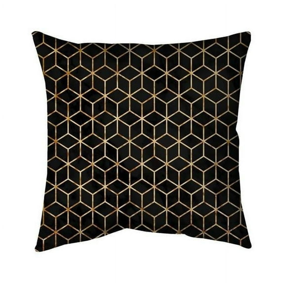Begin Home Decor 5542-1616-PA1-5 16 x 16 in. Symmetry-Double Sided Print Outdoor Pillow Cover