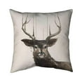 thumbnail image 1 of Begin Home Decor 5542-1818-AN255-1 18 x 18 in. Abstract Deer-Double Sided Print Outdoor Pillow Cover, 1 of 1