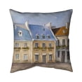 thumbnail image 1 of Begin Home Decor 5542-1818-CI256 18 x 18 in. Old Quebec City-Double Sided Print Outdoor Pillow Cover, 1 of 1
