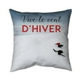 thumbnail image 1 of Begin Home Decor 5542-1818-HO15 18 x 18 in. Jingle All The Way-Double Sided Print Outdoor Pillow Cover, 1 of 1