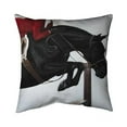 thumbnail image 1 of Begin Home Decor 5542-1818-SP80 18 x 18 in. Riding Competition-Double Sided Print Outdoor Pillow Cover, 1 of 1