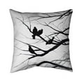 thumbnail image 1 of Begin Home Decor 5542-2020-AN224 20 x 20 in. Birds & Branches Silhouette-Double Sided Print Outdoor Pillow Cover, 1 of 1