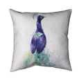 thumbnail image 1 of Begin Home Decor 5542-2020-AN273 20 x 20 in. Graceful Peacock-Double Sided Print Outdoor Pillow Cover, 1 of 1