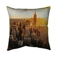 thumbnail image 1 of Begin Home Decor 5542-2020-CI112 20 x 20 in. New York City At Sunset-Double Sided Print Outdoor Pillow Cover, 1 of 1