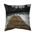 thumbnail image 1 of Begin Home Decor 5542-2020-CO109 20 x 20 in. Dock & Lake-Double Sided Print Outdoor Pillow Cover, 1 of 1