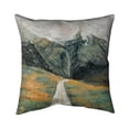 thumbnail image 1 of Begin Home Decor 5542-2020-LA95 20 x 20 in. Mountainous Landscape-Double Sided Print Outdoor Pillow Cover, 1 of 1