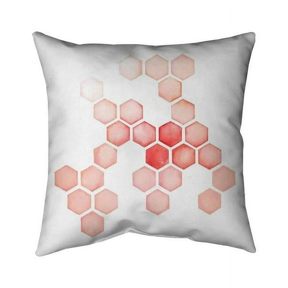 Begin Home Decor 5543-1616-AB67-1 16 x 16 in. Multiple Alveoles-Double Sided Print Indoor Pillow Cover