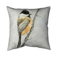 thumbnail image 1 of Begin Home Decor 5543-1616-AN277 16 x 16 in. Small Coal Tit-Double Sided Print Indoor Pillow Cover, 1 of 1
