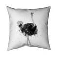 thumbnail image 1 of Begin Home Decor 5543-1616-AN458 16 x 16 in. Proud Ostrich-Double Sided Print Indoor Pillow Cover, 1 of 1