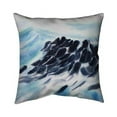 thumbnail image 1 of Begin Home Decor 5543-1616-CO116 16 x 16 in. Sea Waves with Paint Splash-Double Sided Print Indoor Pillow Cover, 1 of 1