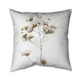 thumbnail image 1 of Begin Home Decor 5543-1616-FL245 16 x 16 in. Cotton Flowers Branch-Double Sided Print Indoor Pillow Cover, 1 of 1