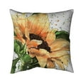 thumbnail image 1 of Begin Home Decor 5543-1616-FL342 16 x 16 in. Sunflower In Bloom-Double Sided Print Indoor Pillow Cover, 1 of 1