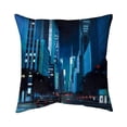 thumbnail image 1 of Begin Home Decor 5543-1818-CI270 18 x 18 in. Evening In Manhattan, New-York-Double Sided Print Indoor Pillow Cover, 1 of 1