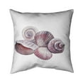 thumbnail image 1 of Begin Home Decor 5543-1818-CO129 18 x 18 in. Seaside Shells-Double Sided Print Indoor Pillow Cover, 1 of 1